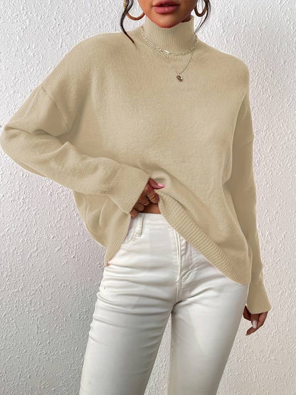 Coralie - Damen-Rollkragenpullover aus Kaschmir