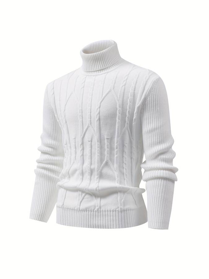 Raffie - Klassischer Herren-Rollkragenpullover