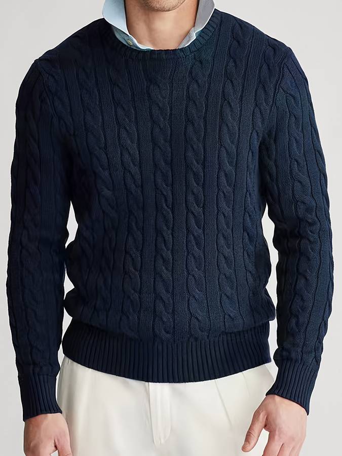 Xavier - Luxuriöser Herren-Strickpullover