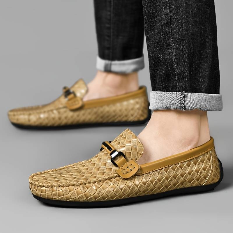 Fraser – Klassische Gewebte Herren-Loafers