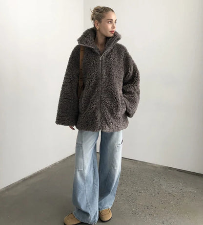 Freya - Damen-Fleecejacke in Übergröße