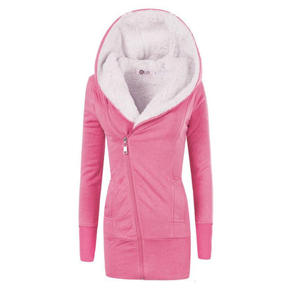 Natalie - Fleecejacke mit Kapuze für Damen