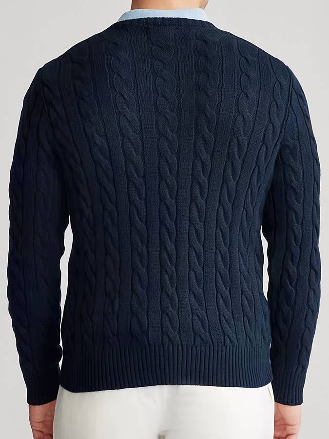 Xavier - Luxuriöser Herren-Strickpullover