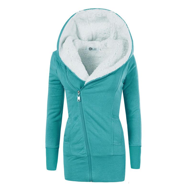 Natalie - Fleecejacke mit Kapuze für Damen