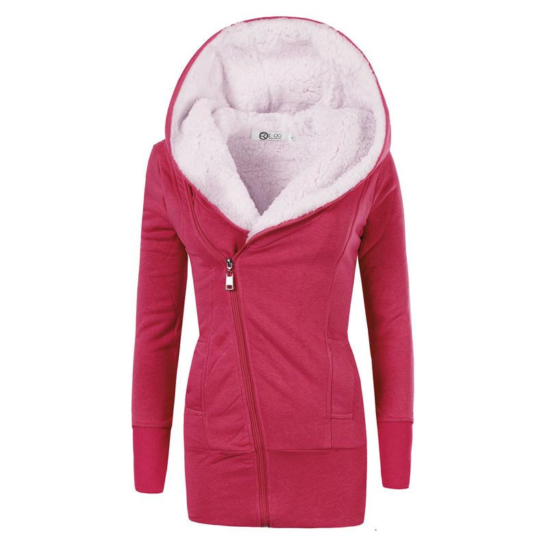 Natalie - Fleecejacke mit Kapuze für Damen