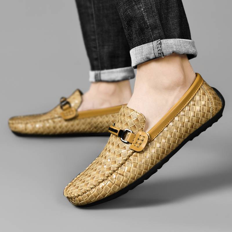 Fraser – Klassische Gewebte Herren-Loafers