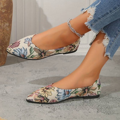 Camille - Schuhe mit Blumenmuster für Damen