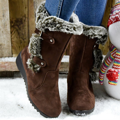 Nami - Fleecegefütterte Damen Winterstiefel