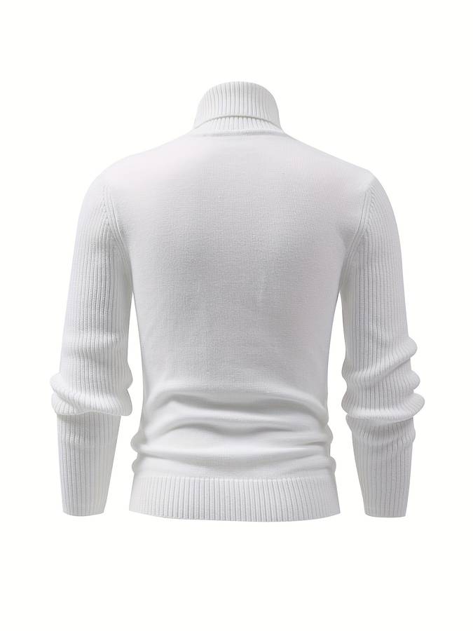 Raffie - Klassischer Herren-Rollkragenpullover