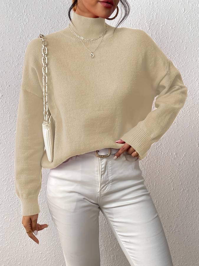 Coralie - Damen-Rollkragenpullover aus Kaschmir