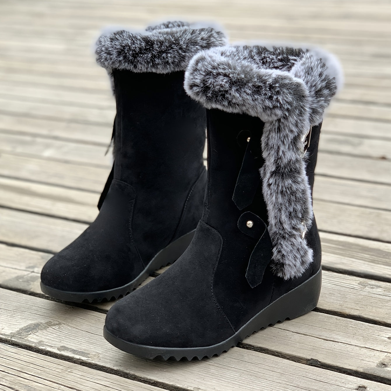 Nami - Fleecegefütterte Damen Winterstiefel