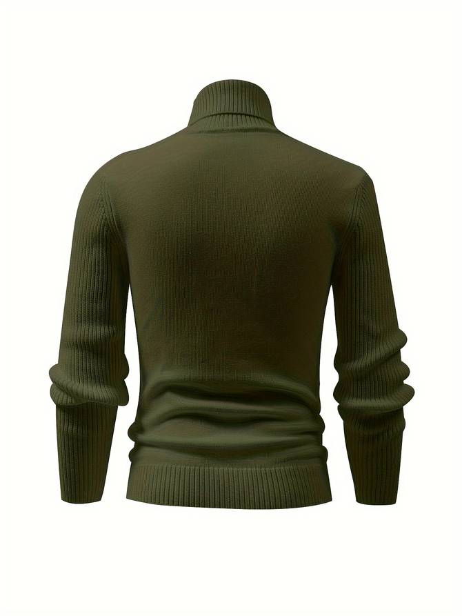 Raffie - Klassischer Herren-Rollkragenpullover