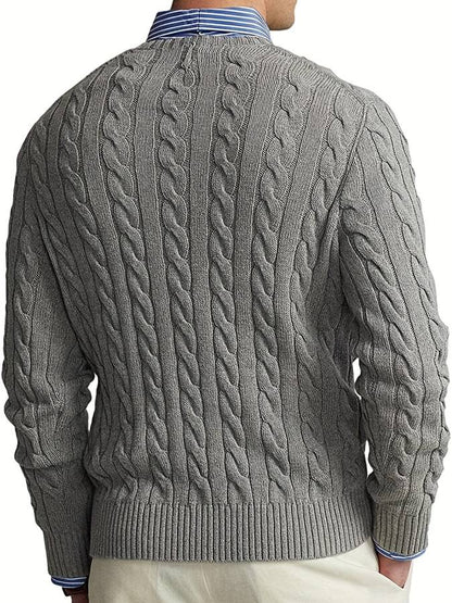 Xavier - Luxuriöser Herren-Strickpullover