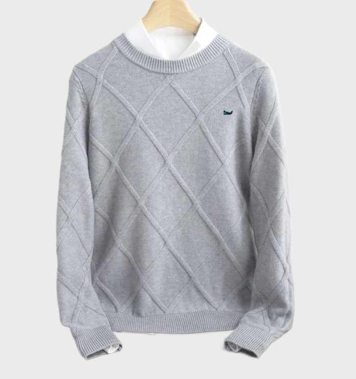 Rowan - Eleganter Herren Strickpullover