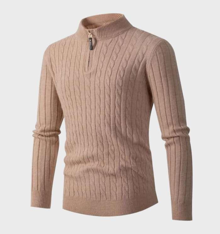 Ashwin - Warmer Herren-Strickpullover