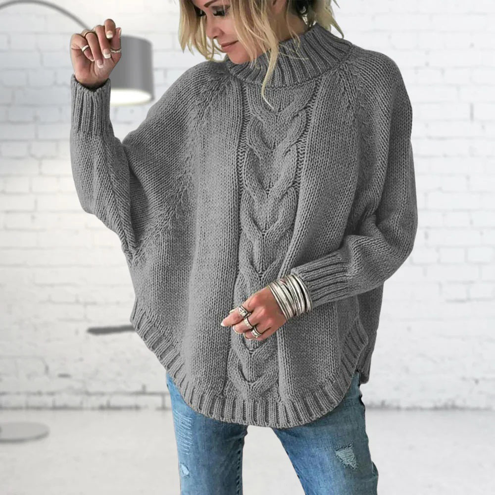 Amarina - Rollkragenstrickpullover für Damen