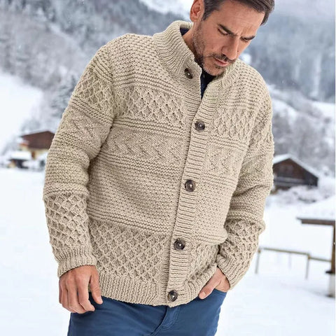 Bryce - Vielseitige Strickjacke für Herren