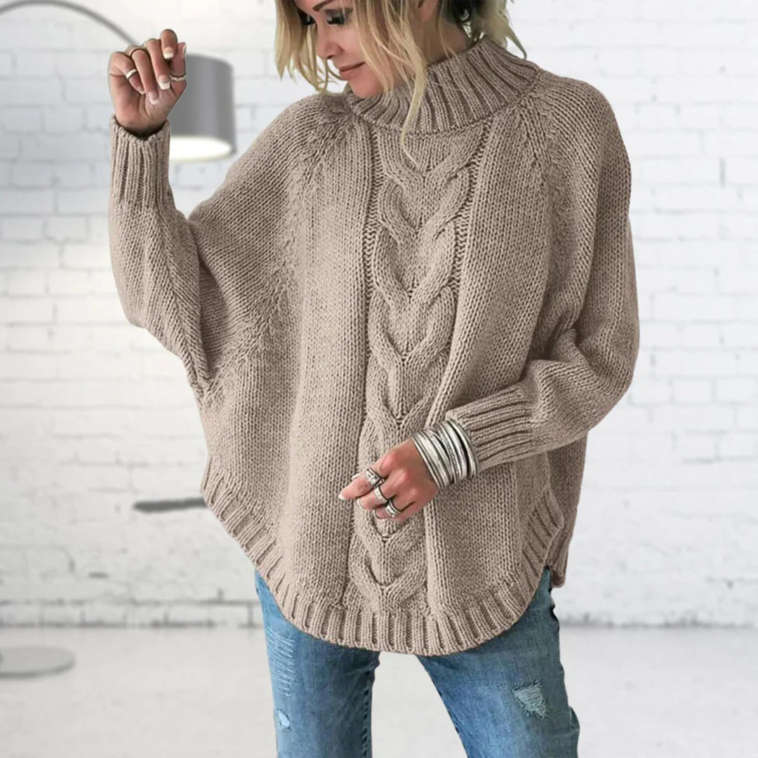 Amarina - Rollkragenstrickpullover für Damen