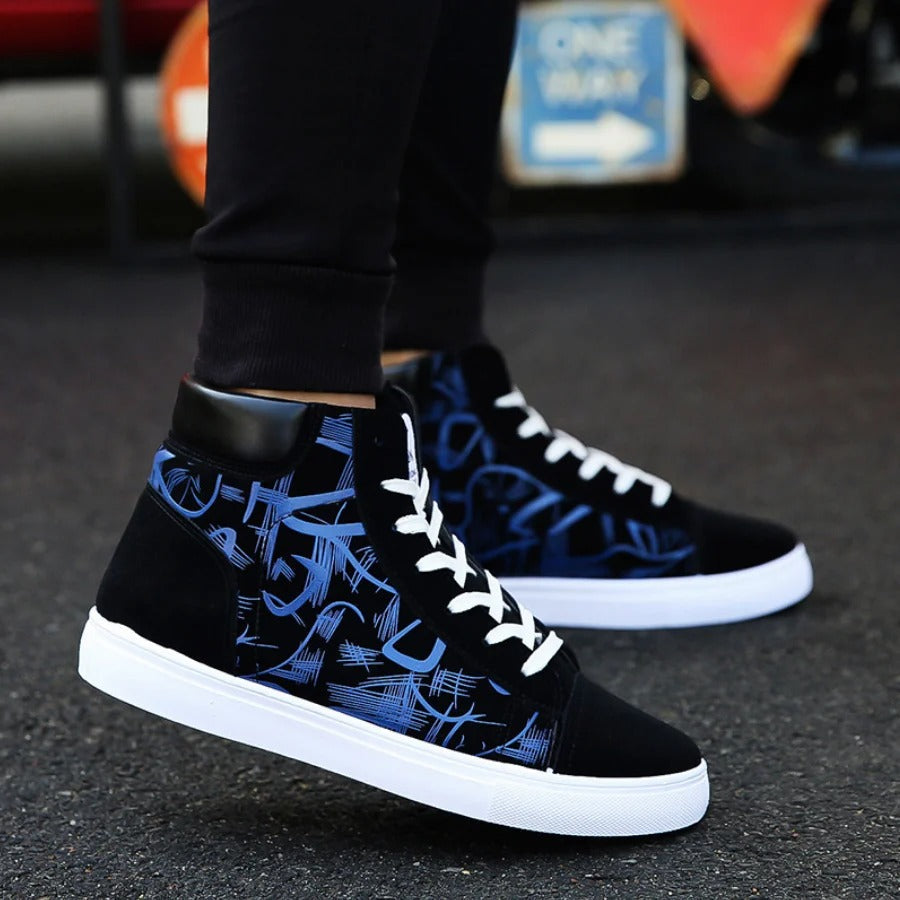 Richard - Stylische Und Lebendige High-Top Sneakers