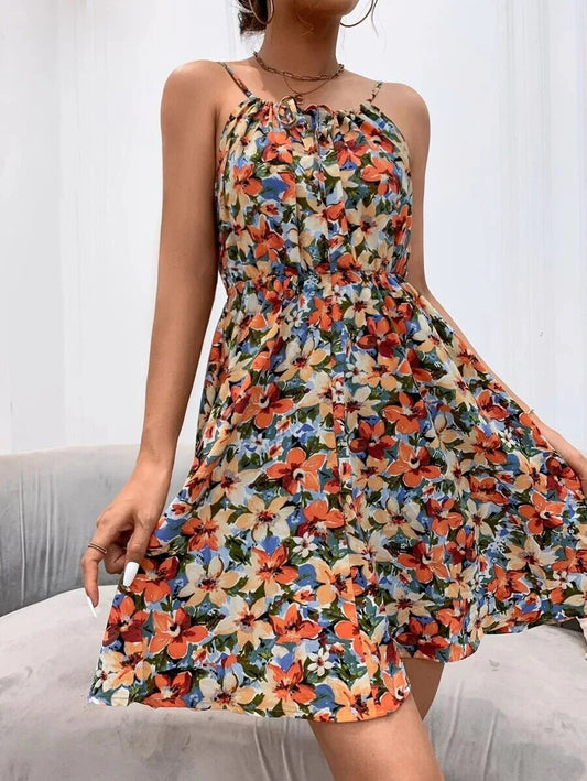 Zinnia - Stilvolles Blumenkleid für Damen