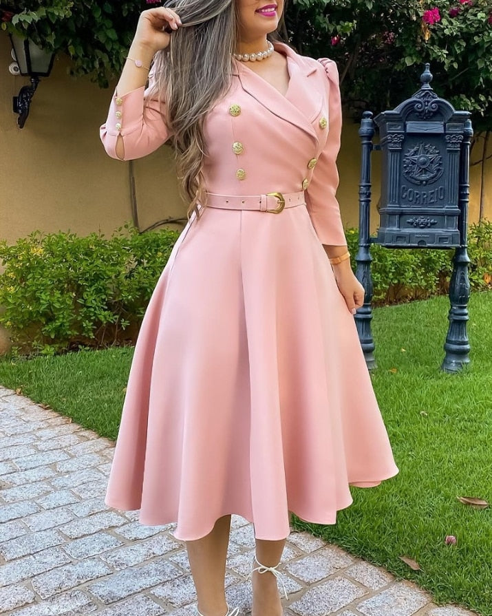 Kalea - Midi-Kleid für Damen