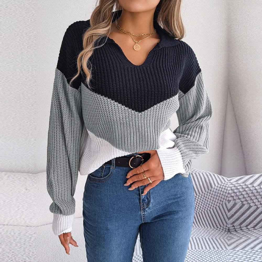 Patriz - Vielseitiger Damen Strickpullover