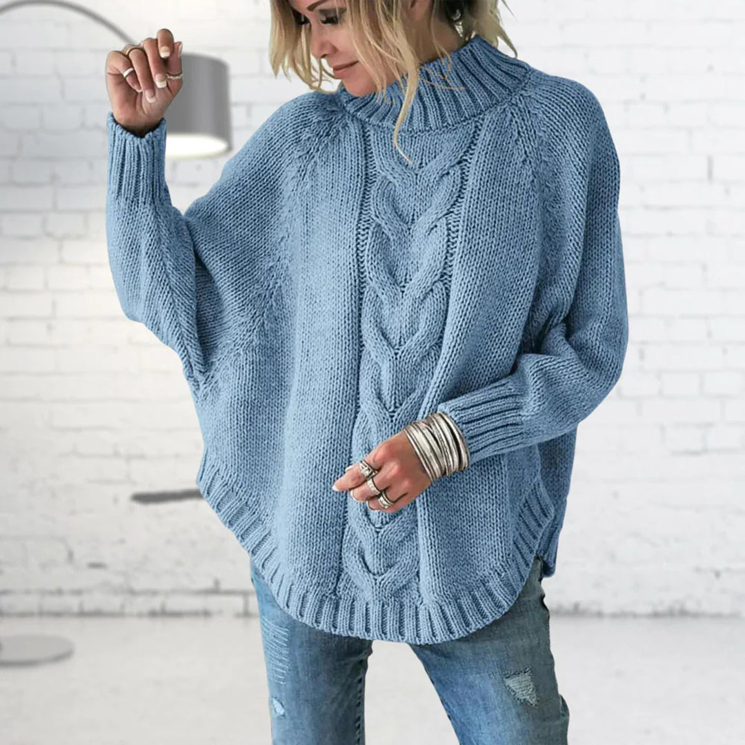 Amarina - Rollkragenstrickpullover für Damen