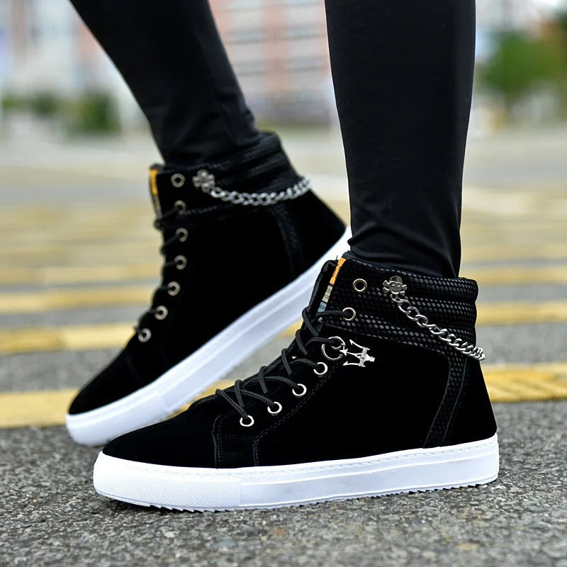 Travis - Stylische Und Einzigartige High-Top Sneakers