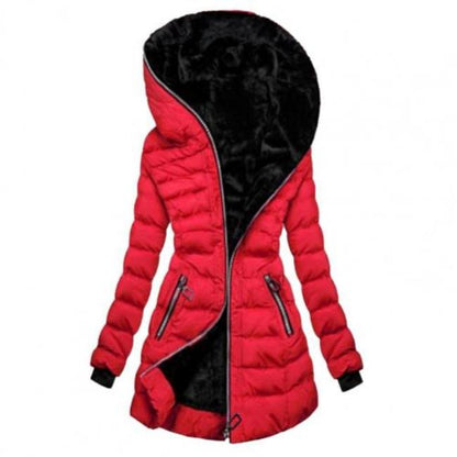 Eleanor - Damen Winterjacke mit Kapuze