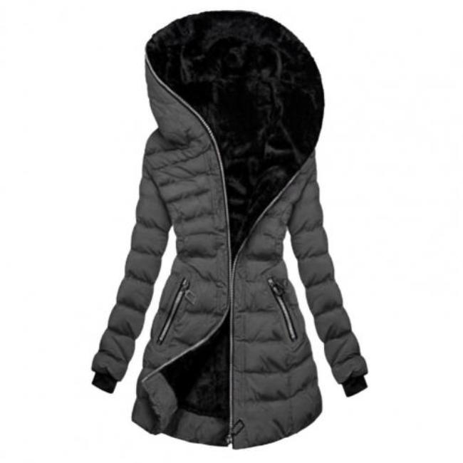 Eleanor - Damen Winterjacke mit Kapuze