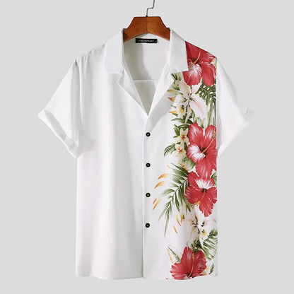 Jared - Stylisches Polo mit Blumenmuster für Herren