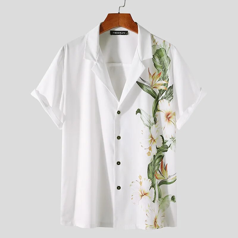 Jared - Stylisches Polo mit Blumenmuster für Herren