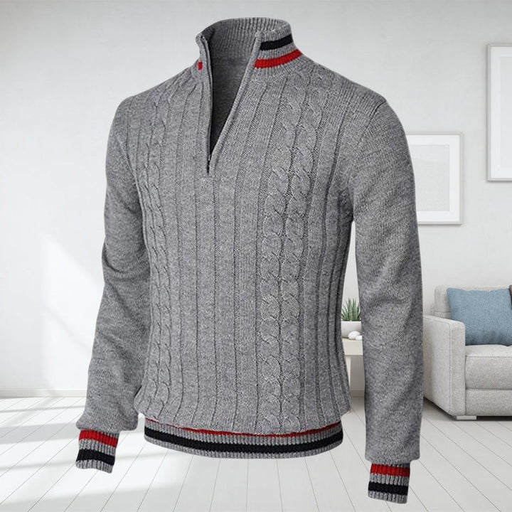 Orion - Herren Trendiger Strickpullover