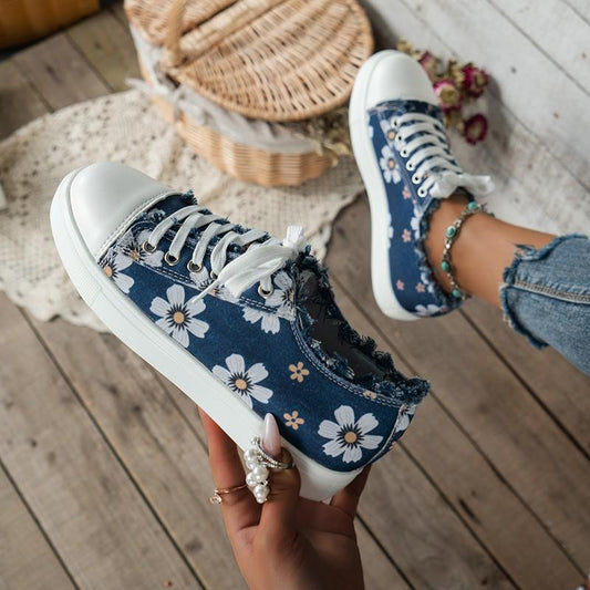 Zlata - Floral Sneakers für Damen